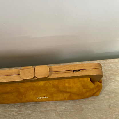 ABBACINO.Bolso mostaza piel (tara)