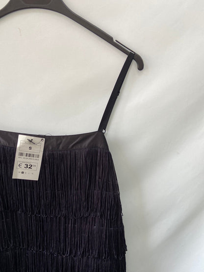 WHITE. Ts fringe dress