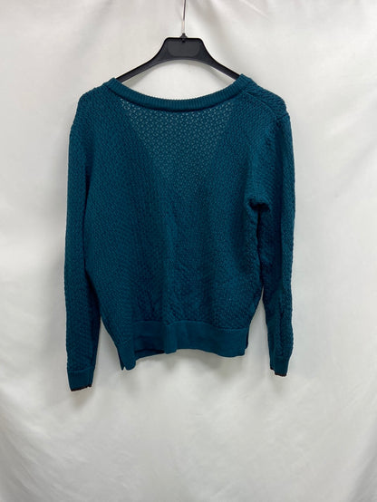 COUNTING CLOUDS. Rebeca verde abotonada T.m