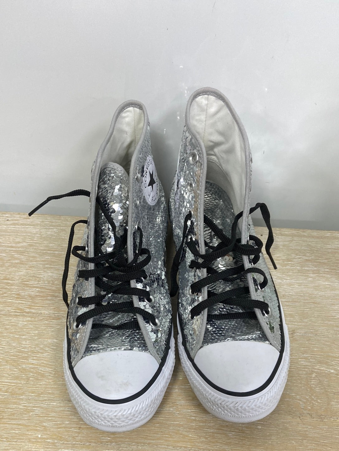 CONVERSE.Zapatillas botín lentejuelas T.39