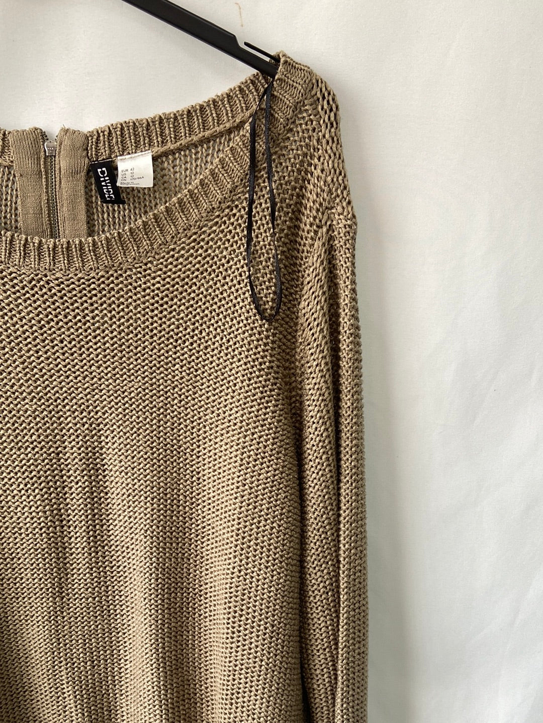 H&M.Jersey punto abierto T.42