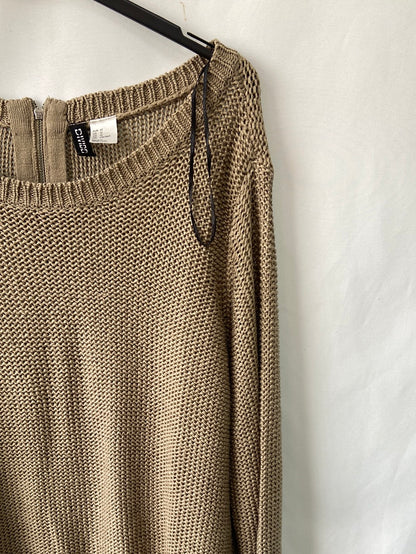 H&M.Jersey punto abierto T.42