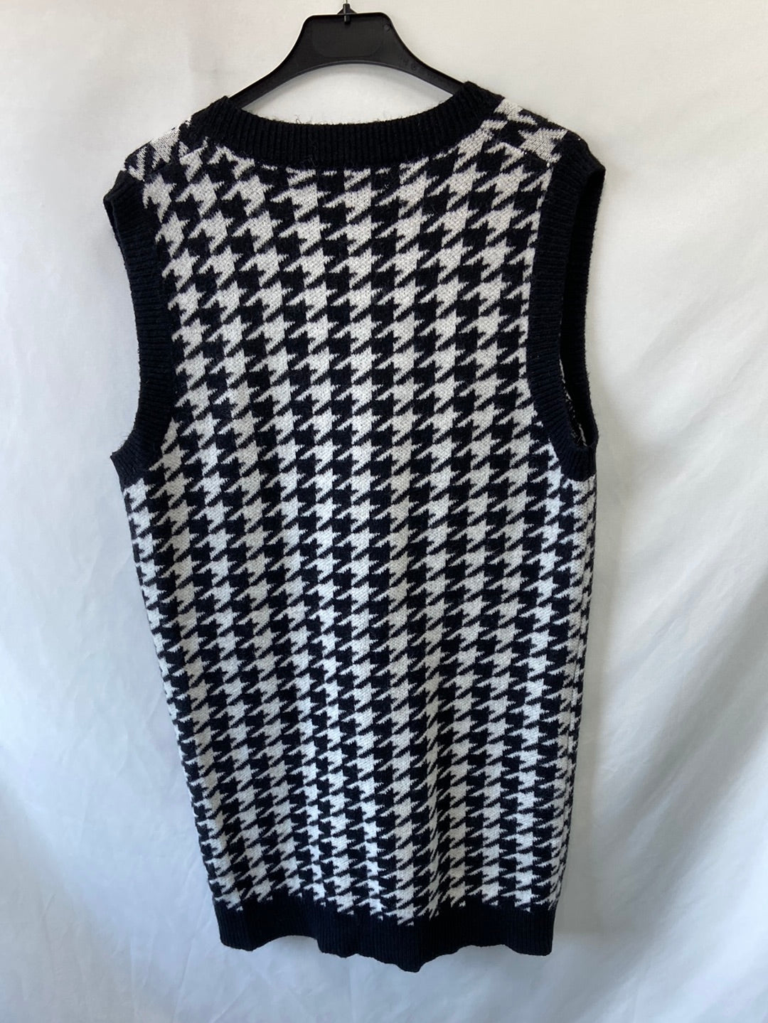 EXQUISS’S. Chaleco pata de gallo T.L/XL