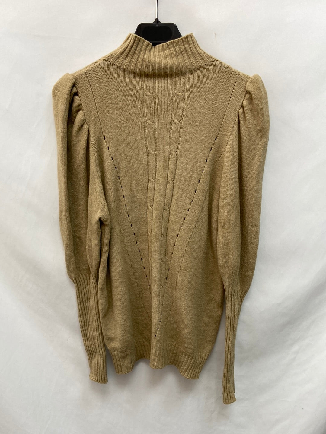 OTRAS.Jersey beige mangas abullonadas TU(s)