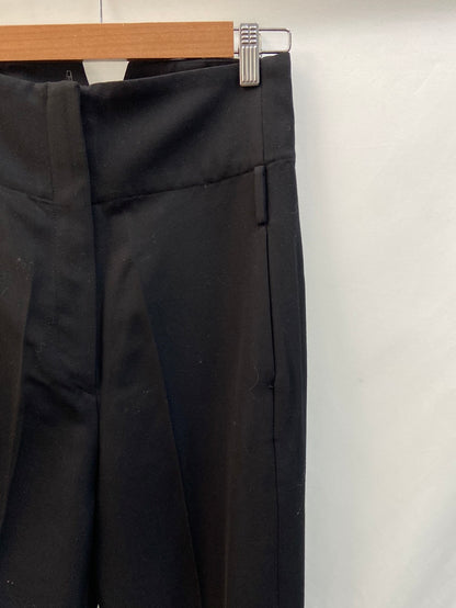 IRO.Black high-waisted pleated trousers size 36