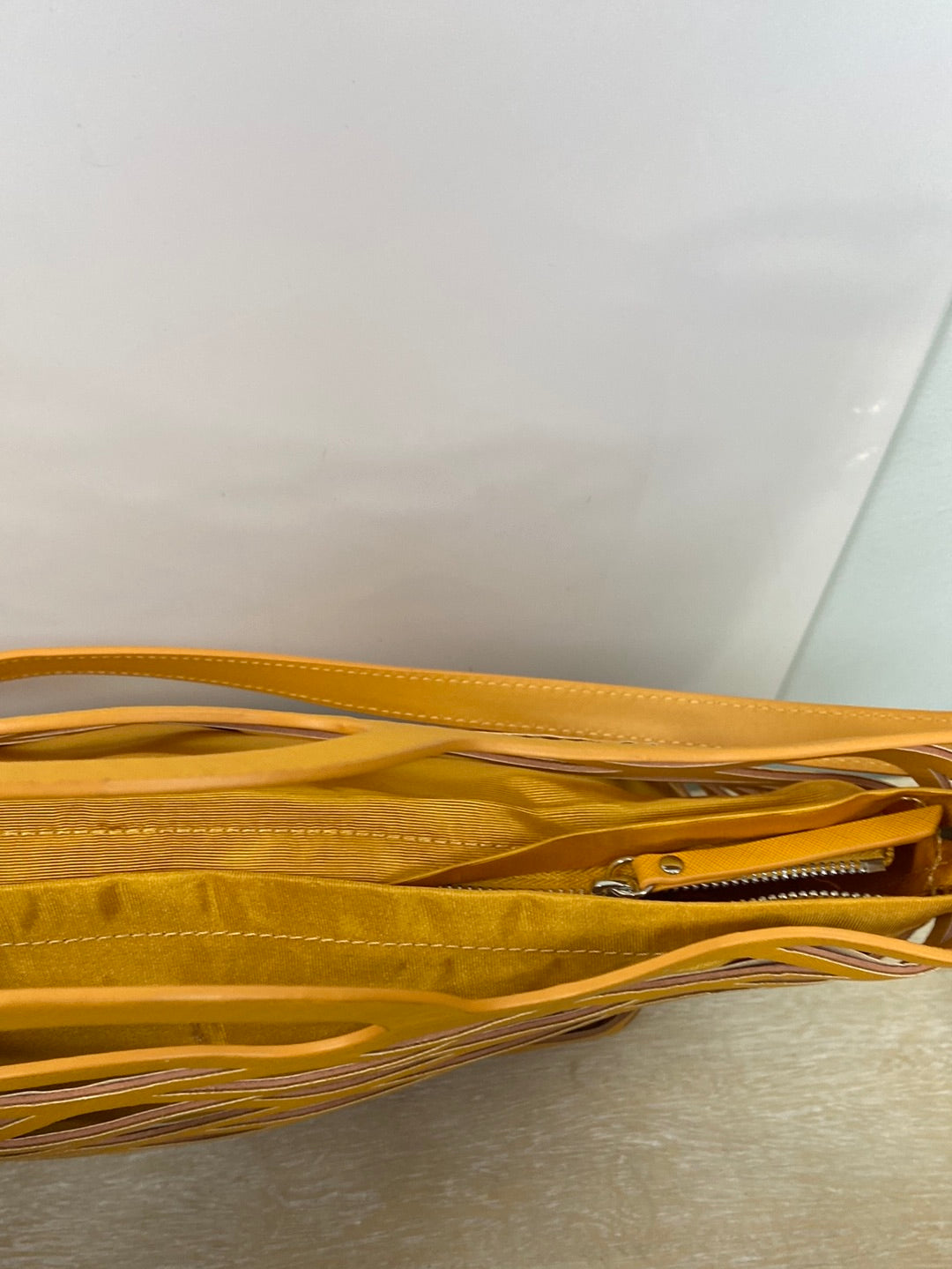 OTHERS. Oversized leather backpack