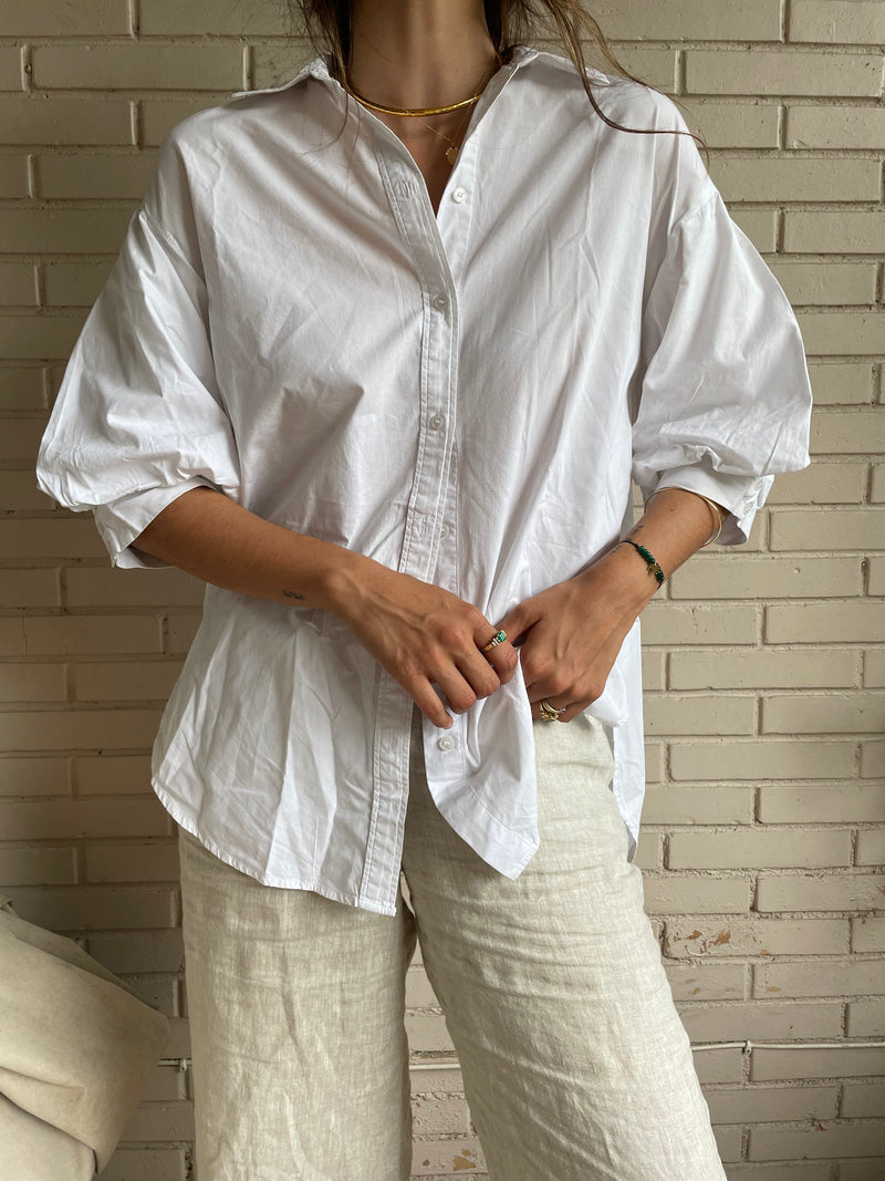 Blusas blancas h&m sales