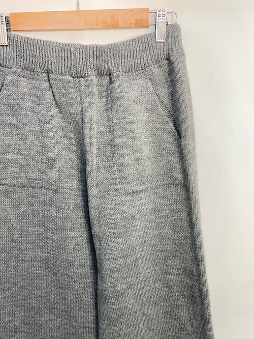OTRAS.Pantalón culotte lana gris T.s