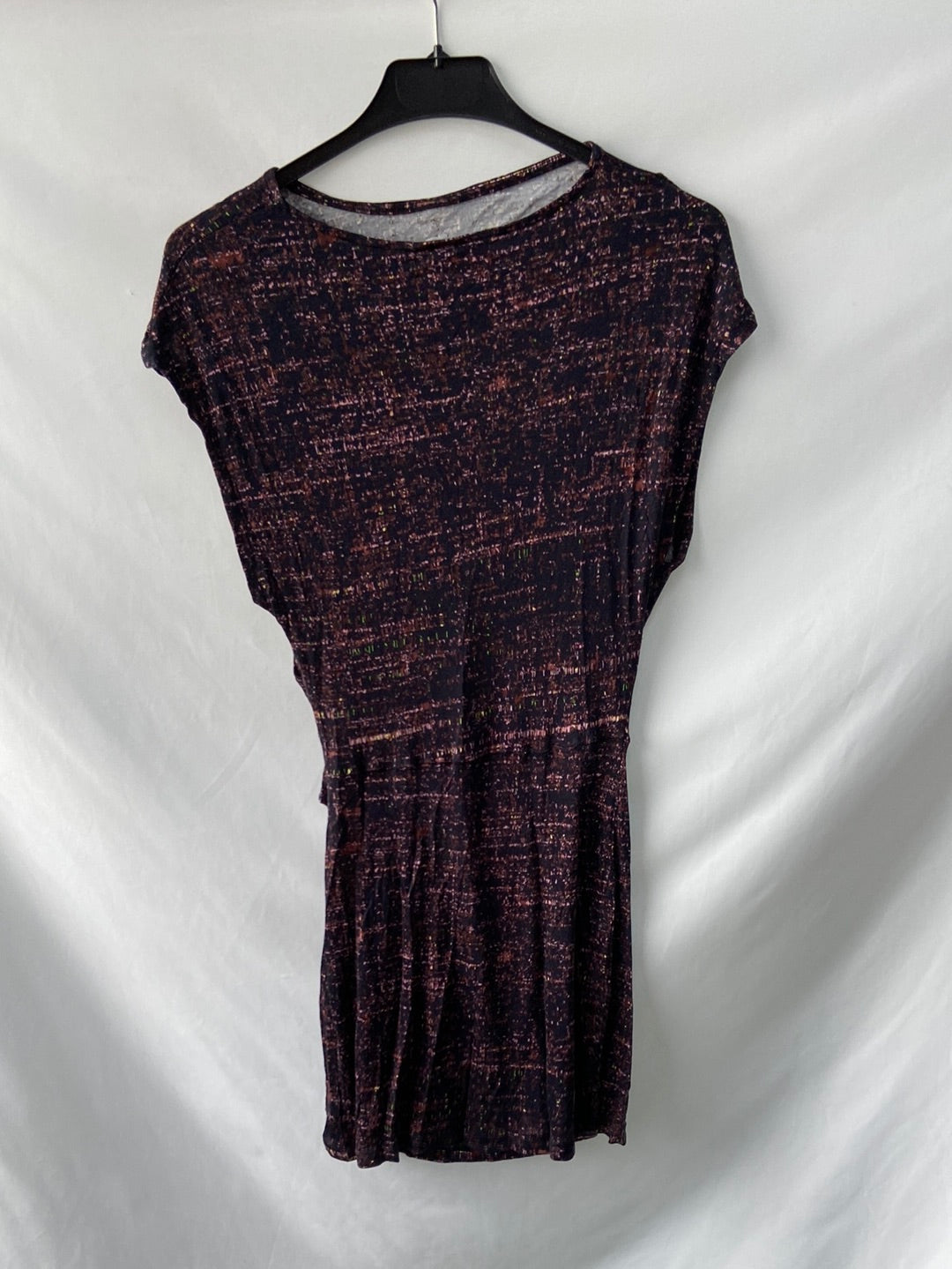 H&amp;M. Gathered T-shirt dress T.xs