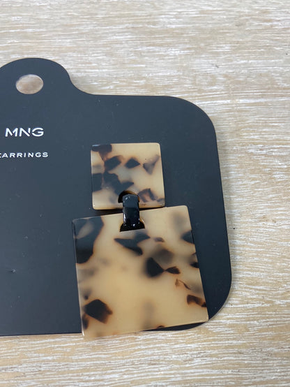 MANGO.Pendientes cuadrados