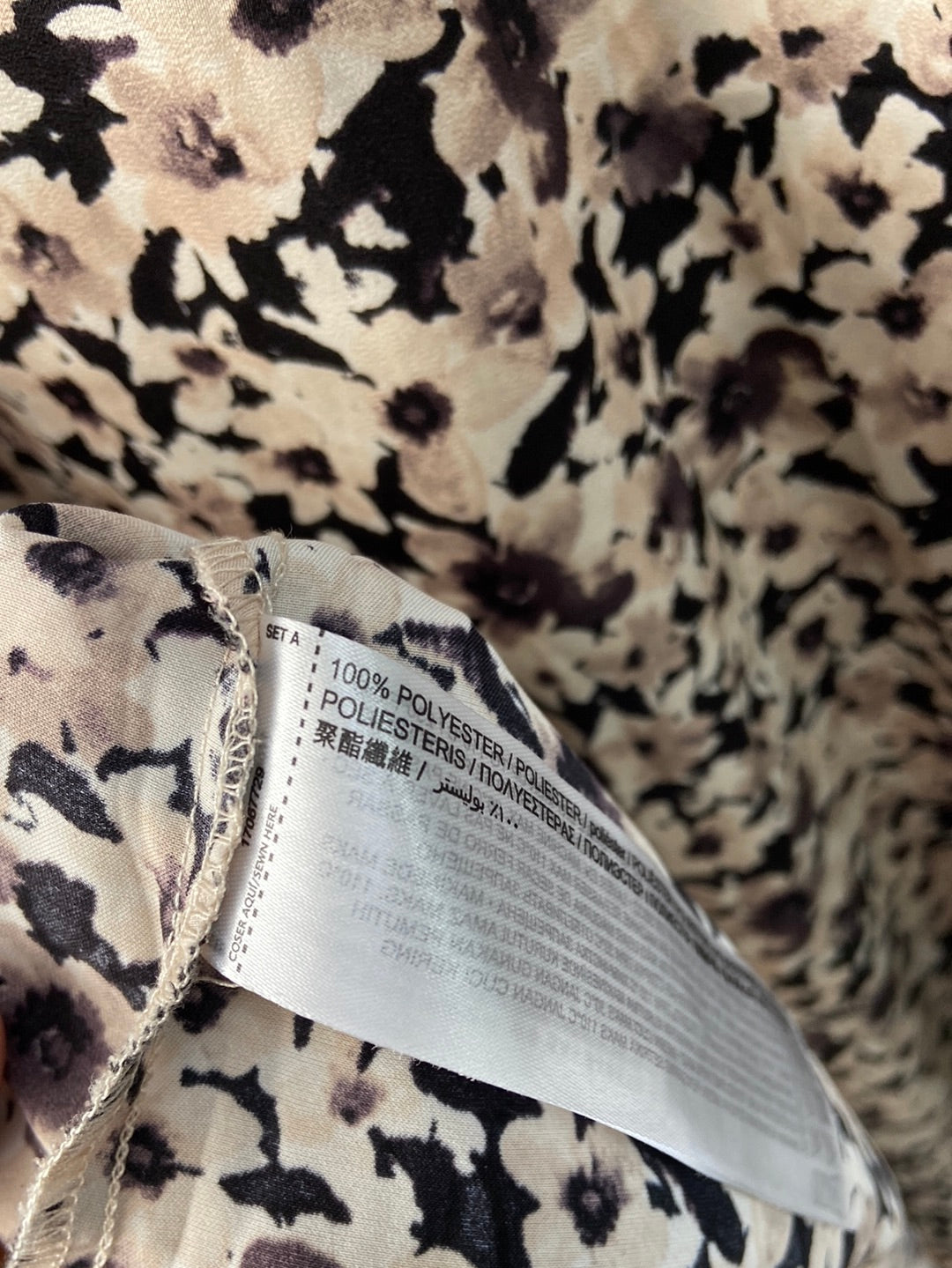 MANGO. Short Ts printed dress