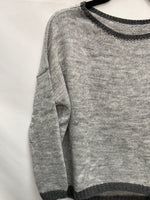 OTRAS. jersey amplio gris TU(M)