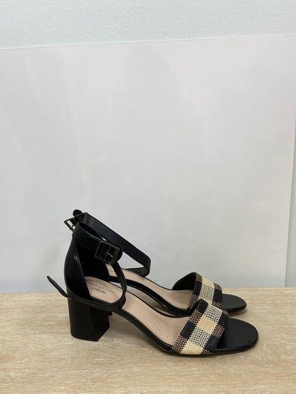 CLARKS. Sandalia piel bicolor T.38