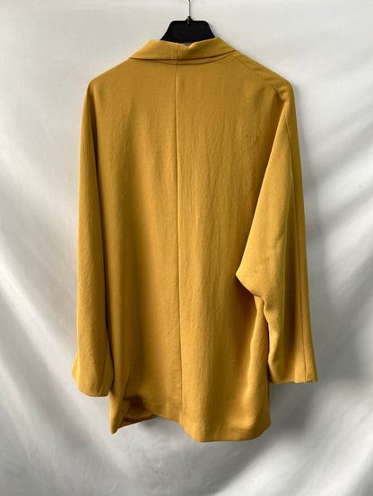MANGO.Mustard fluid blazer Tm (taraa)