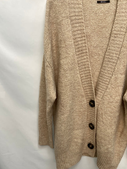 MANGO.Ts Oversized Wool Cardigan