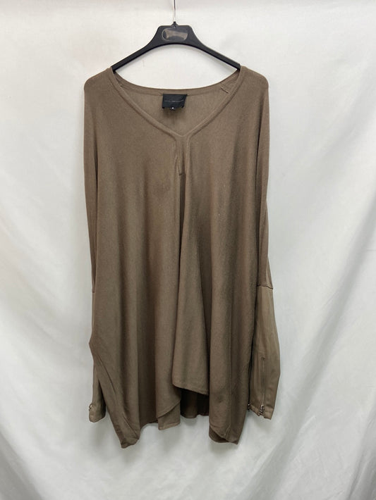 HÔTEL PARTICULIER. Long double-textured sweater TS
