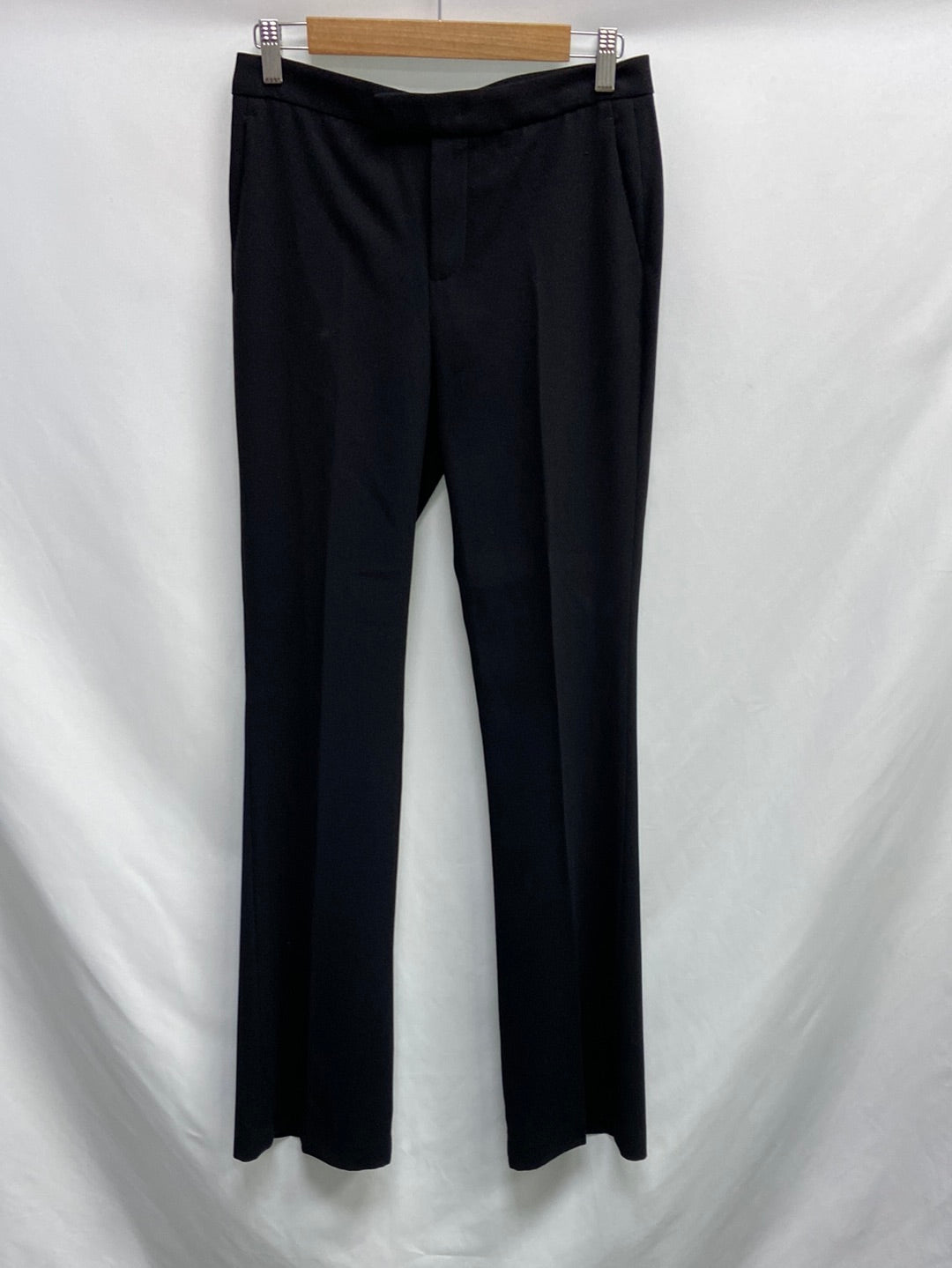 ZARA. Black pleated trousers Ts