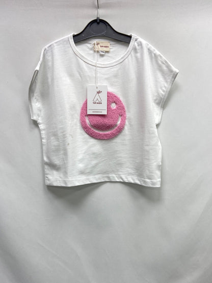 TIPI KIDS.Camiseta blanca T.3/4 años (Tara)