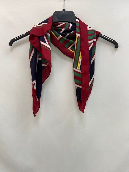 MANGO.Geometric print scarf