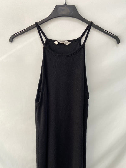 STRADIVARIUS.Long black knit dress TL