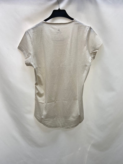 BINDU. Beige T-shirt with drawing Tl