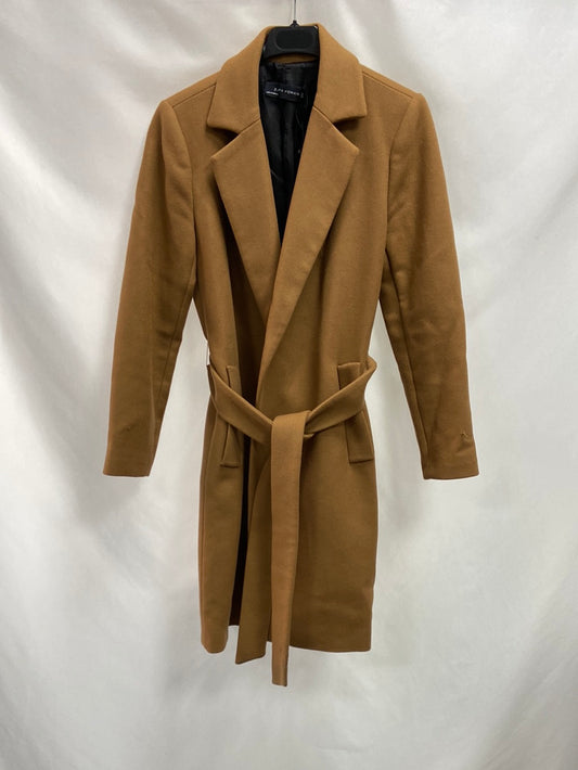 ZARA. Camel Ts coat