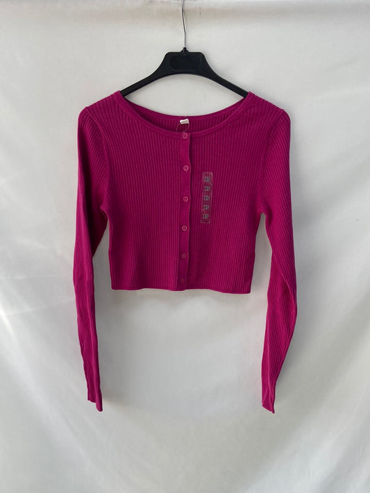 UNIQLO.Jersey/top crop T.XS