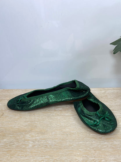 BIMBA Y LOLA. Green ballet flats size 36