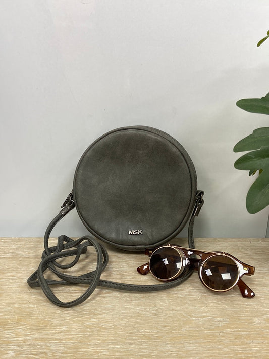 MISAKO.Bolso redondo gris
