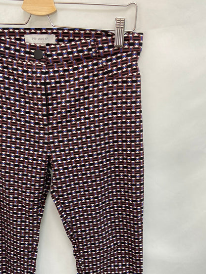 PRIMARK. Pantalones elásticos estampados T.38