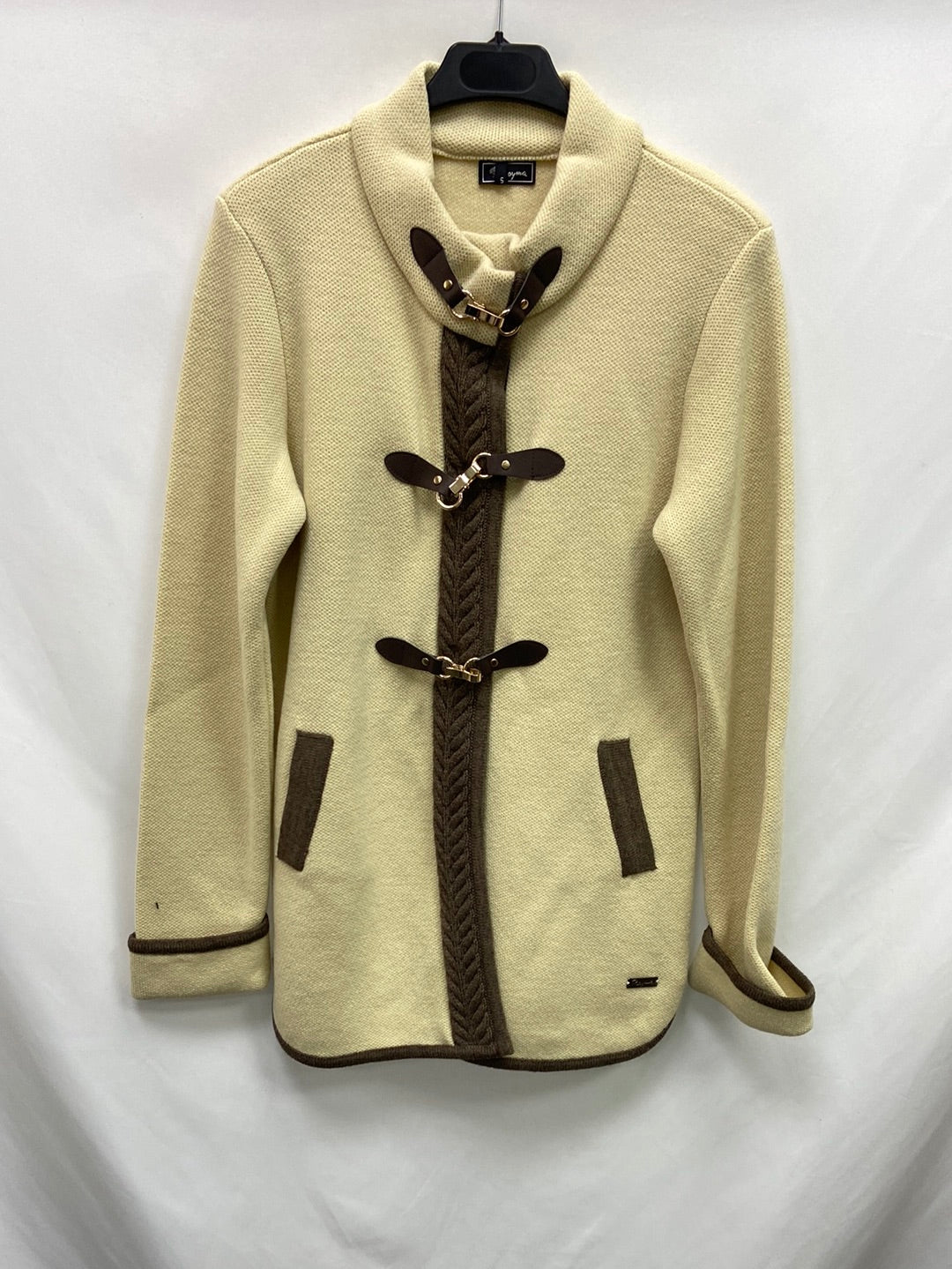 ROYMA. Beige and brown jacket TS/M