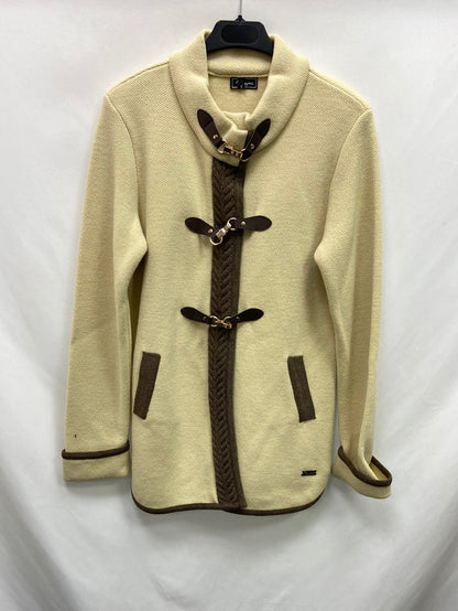 ROYMA. Beige and brown jacket TS/M