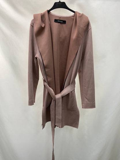 ZARA. Pink suede jacket TM
