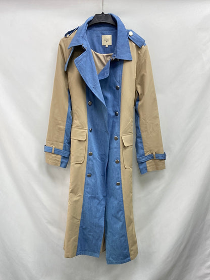 COOSY.Two-tone trench coat TM