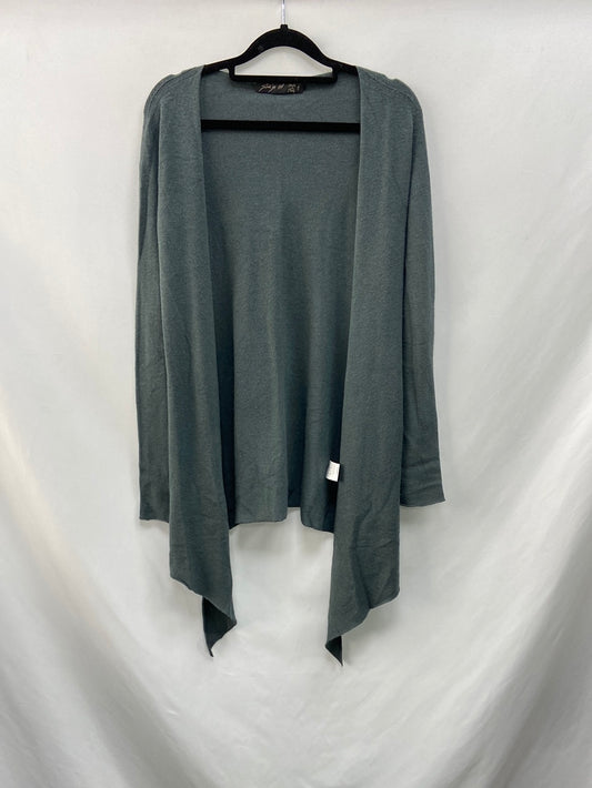 OTHERS. Green open cardigan TS