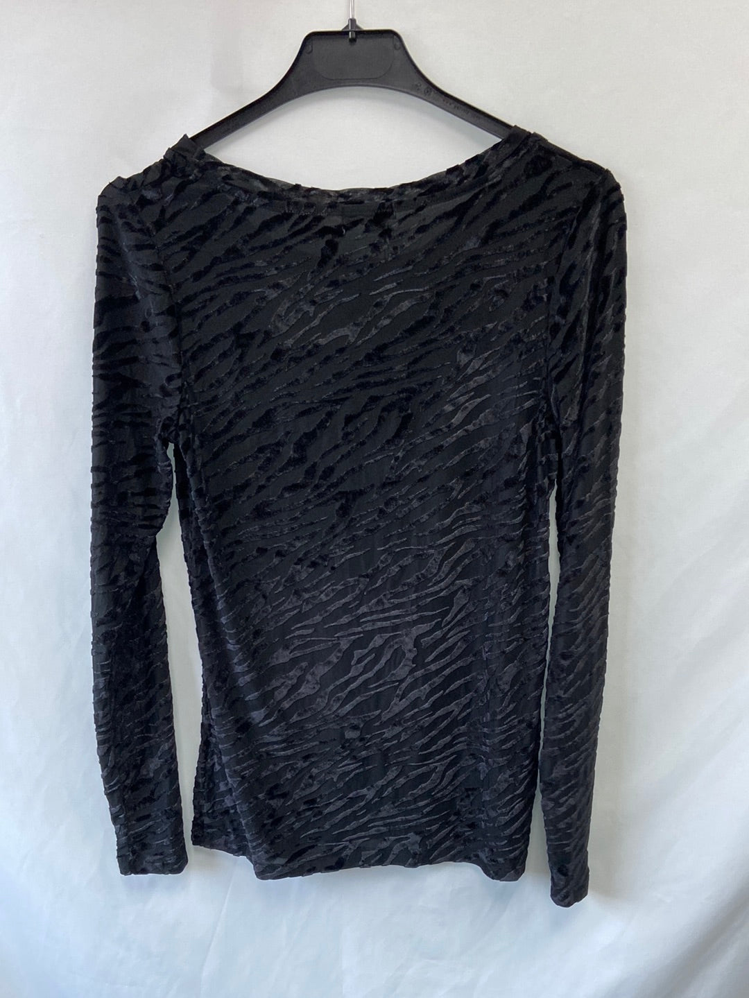 INSIDE.Camiseta print terciopelo T.M