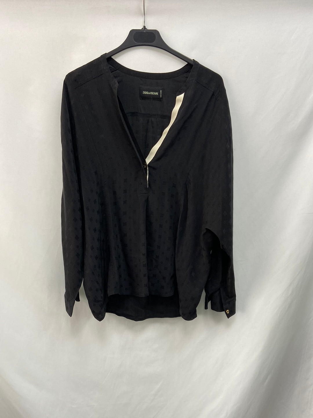 ZADIG&amp;VOLTAIRE.Black silk TS blouse