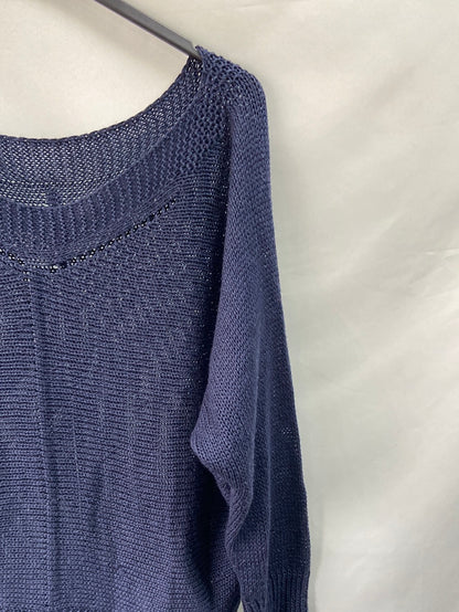 OTRAS.Jersey azul punto abierto TU(s/m) (Tara)