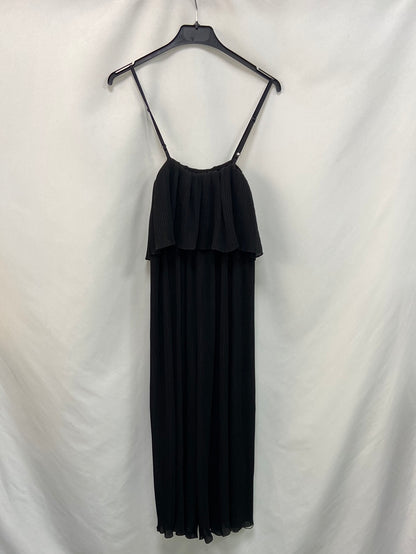 OTRAS. Mono negro plisado T.u(m)