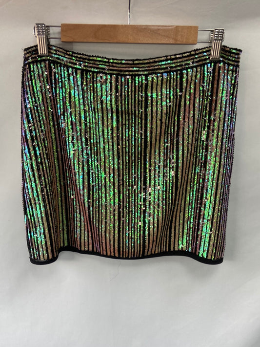 SWEEWË.Short sequin skirt Tm/l
