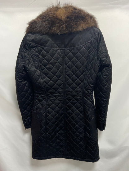 GEOSPIRIT.Abrigo acolchado cuello pelo T.42(s)