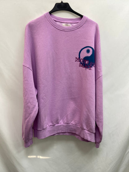 PULL&amp;BEAR. Mauve Tm sweatshirt