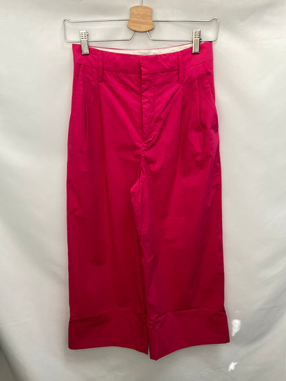 ZARA.Pantalones culottes pinzas T.XS