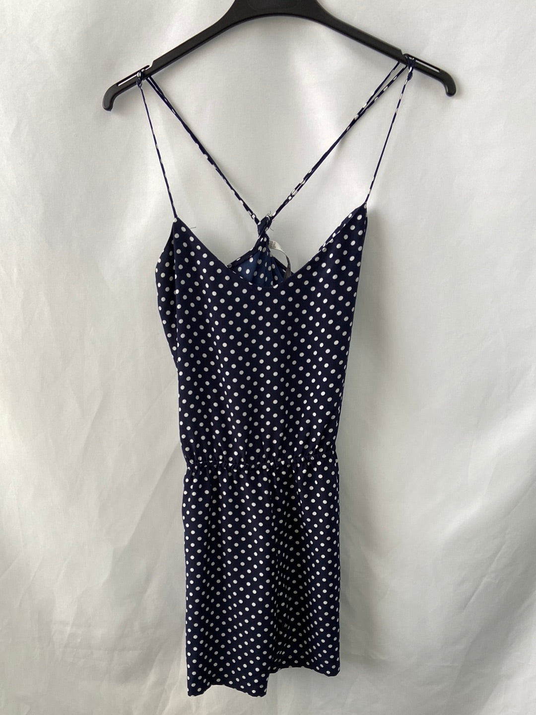 ZARA. TS polka dot short jumpsuit