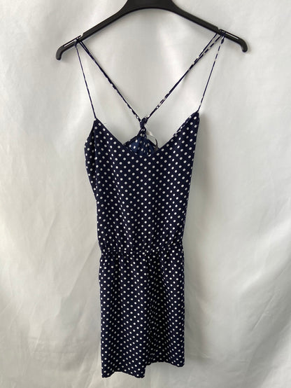 ZARA. TS polka dot short jumpsuit