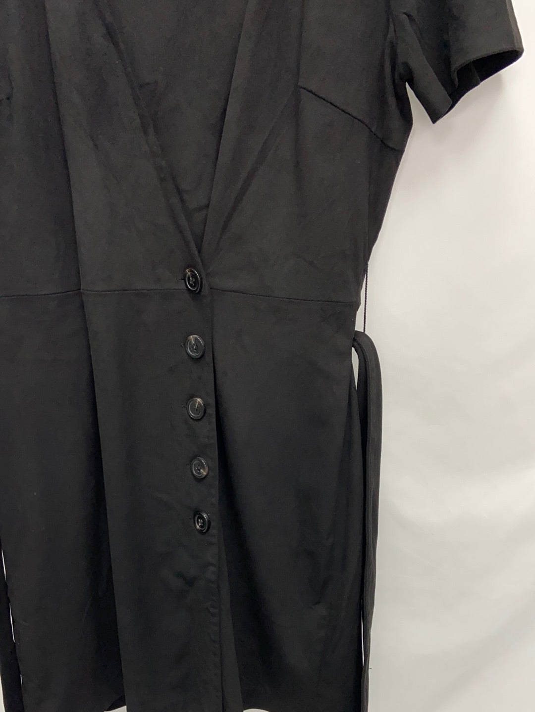 MANGO.Black suede dress TM