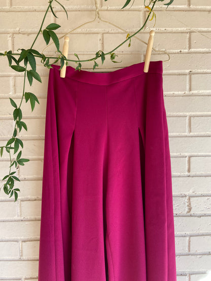 Pantalón ancho rosa T.36(xs)