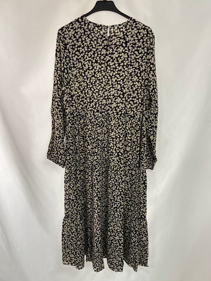 PARFOIS. Tu printed long dress (S/M)
