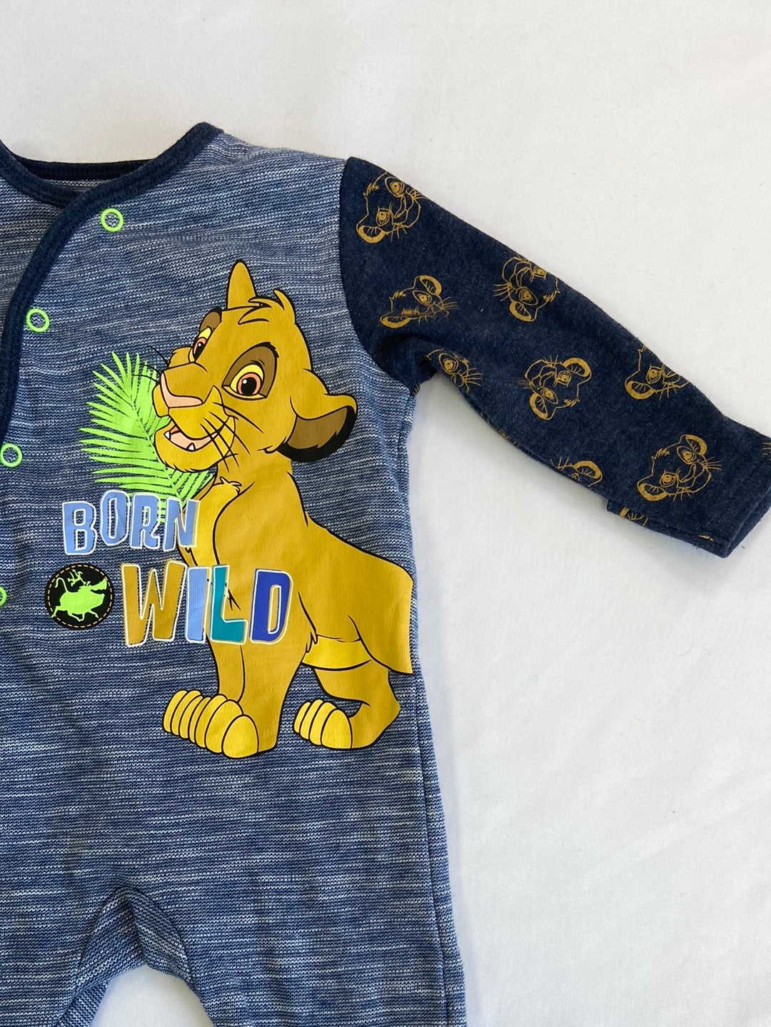 PRIMARK.Pijama Rey León T.0-3m