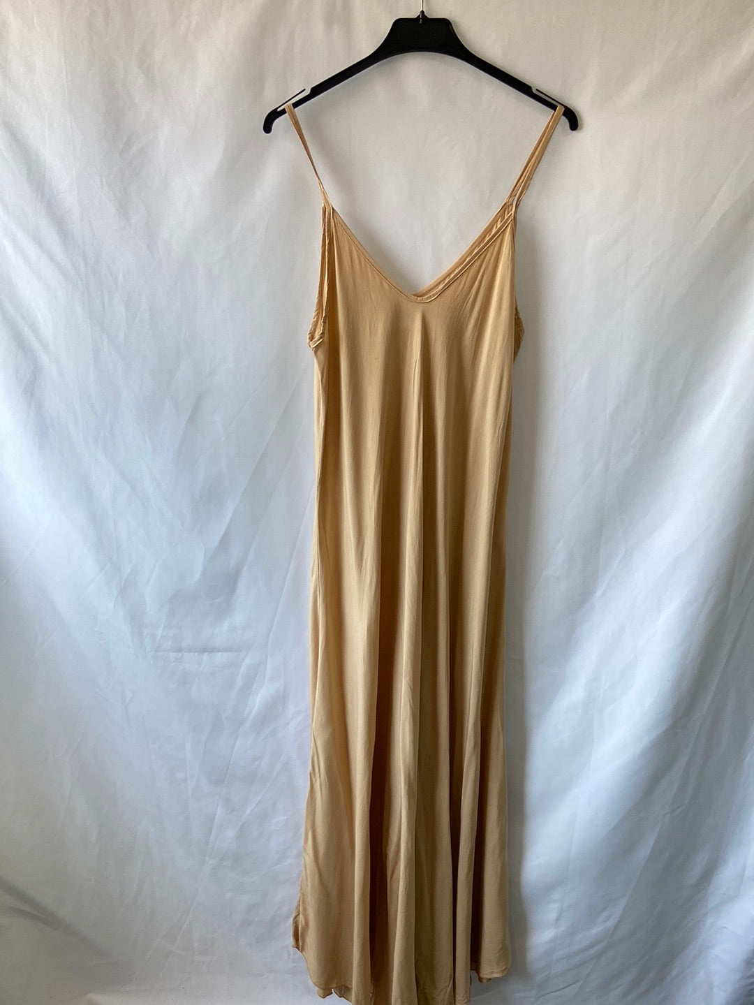 OTRAS.Vestido largo beige Tu(s/m)